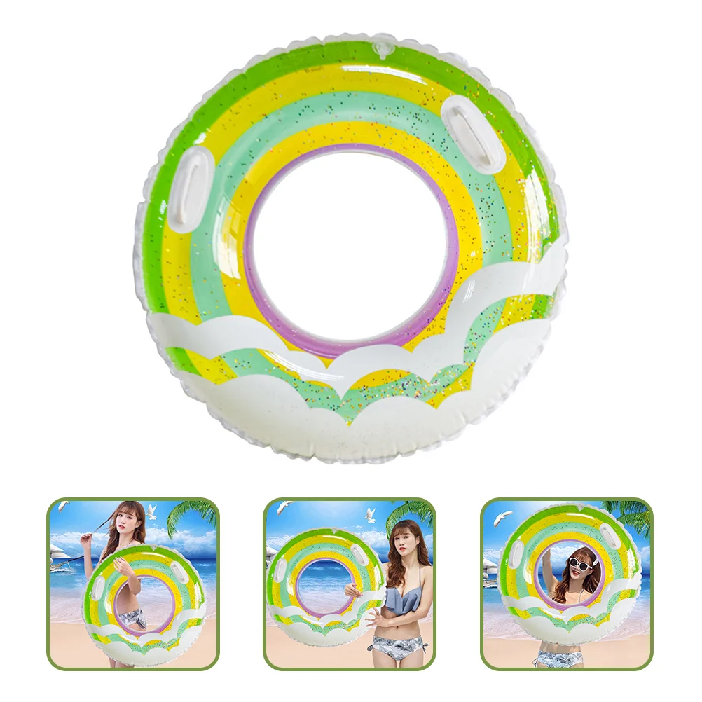 

Inflatable Swim Ring Pool Floats Adult Rings Tubes Floaties Adults Pvc Fun Swimming