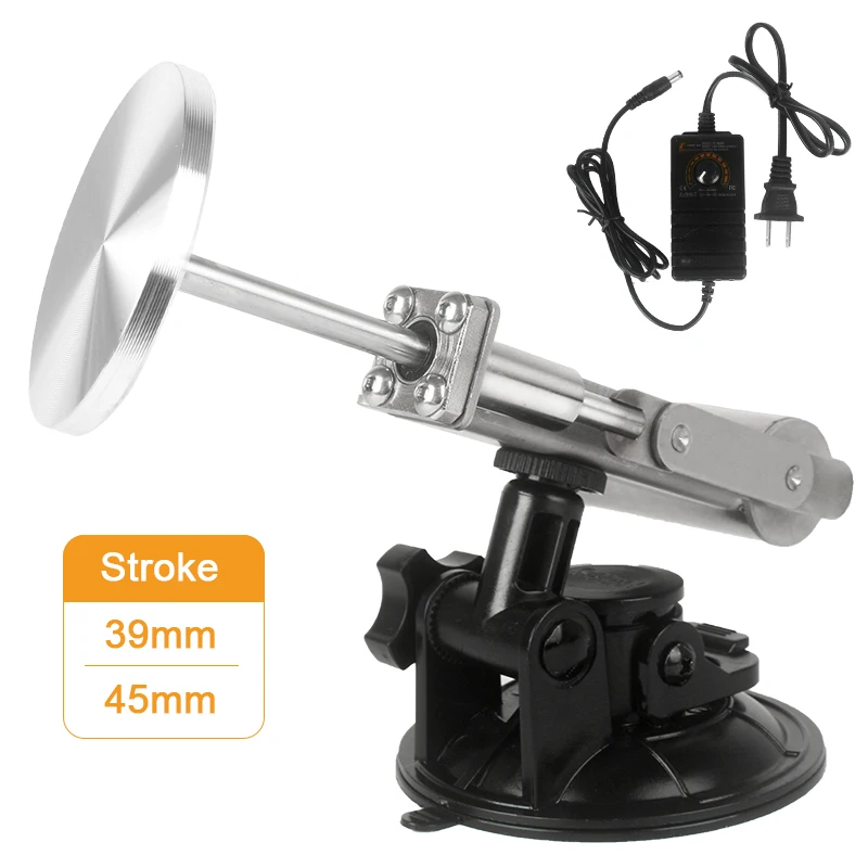 Telescopic Sex Machines 39mm/45mm Stroke with 60mm Aluminum Plate Mini DC Reciprocating Linear Actuator Variable Speed Sex Toys sex toy