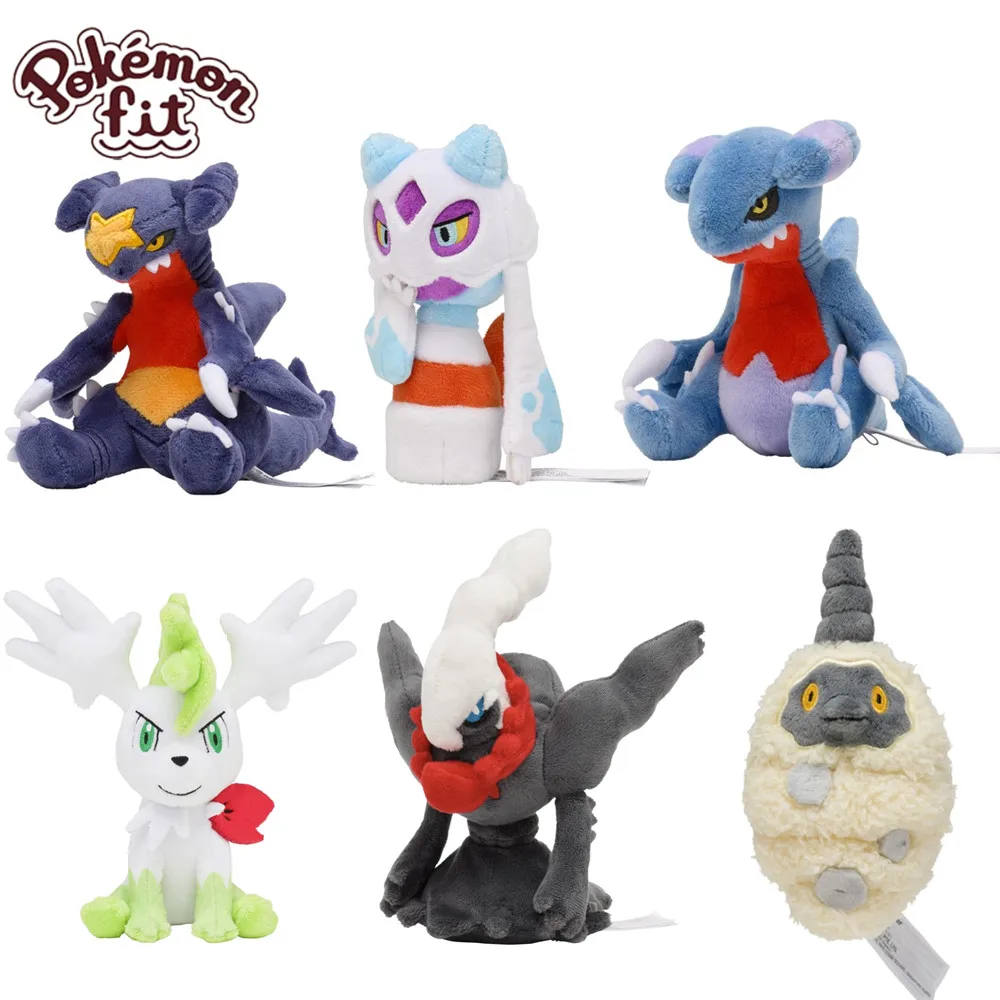 Pokémon Fit Genuine Series Dolls Plush Toy Froslass Garchomp Darkrai Piplup Shaymin Monferno Stuffed Doll Anime Pocket Monste genuine pokemon fit series dolls plush toy meloetta emolga krookodile sewaddle crustle drilbur stuffed doll anime pocket monster