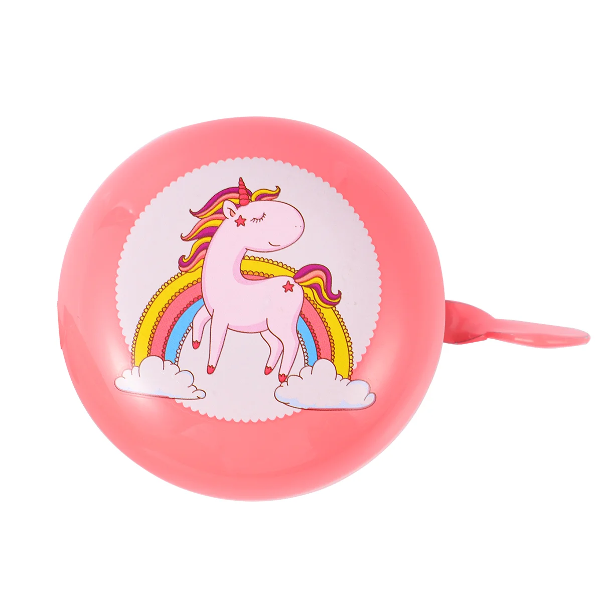 

Bicycle Bell Decor Bike Bells Printed Unicorn Bike Bells Crisp Sound Ring Bell For Scooter Tricycle Children DIY Adornment