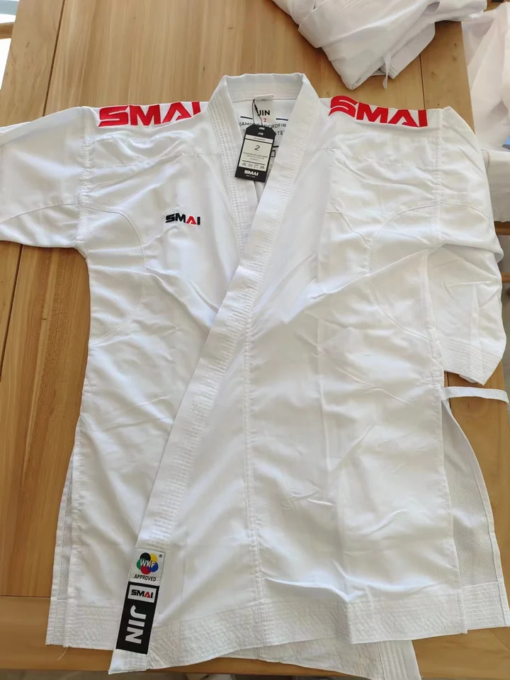 公式空手 GI SMAI 組手 WKF 承認組手 GI レッドロゴ空手 GI