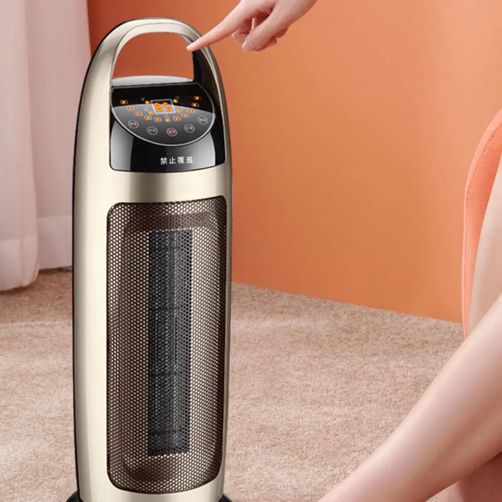 Household Electric Heater Office Bathroom Heating Calentadores Remote  Control Home Electric - AliExpress