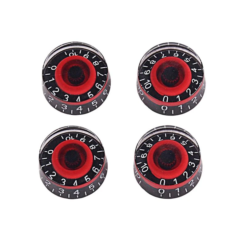 4pcs Guitar Speed Control Knobs Guitar Volume Tone Knobs Parts For Gibson Les Paul Replacement