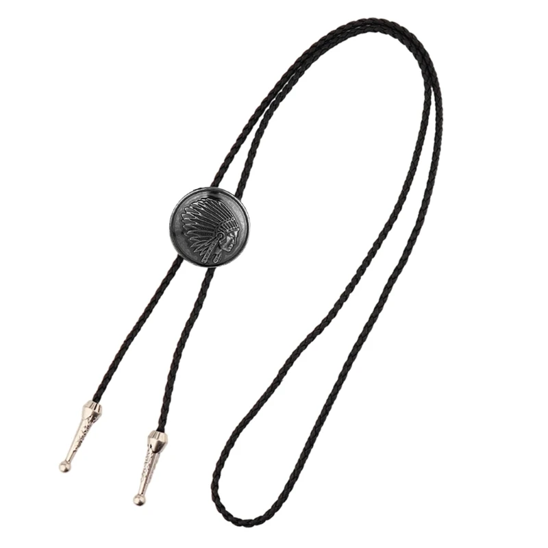 

Cowboy Bolo Tie for Halloween Carnivals Party Man Teens Costume