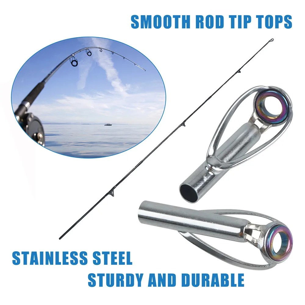 Fishing Tip Repair Kit Stainless Steel Repair Kit, Pole