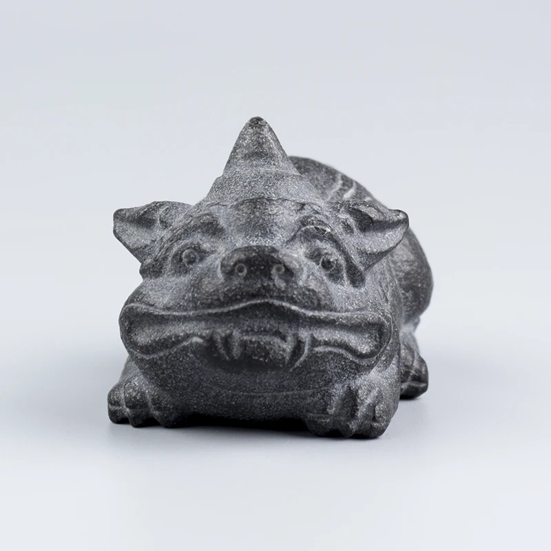 Pi Xiu Statue Glück Tier Skulptur Feng Shui Reichtum Wächter Handgeschnitzte Naturstein Figur Home Decor Tee Haustier Maskottchen Geschenk – Detail 7