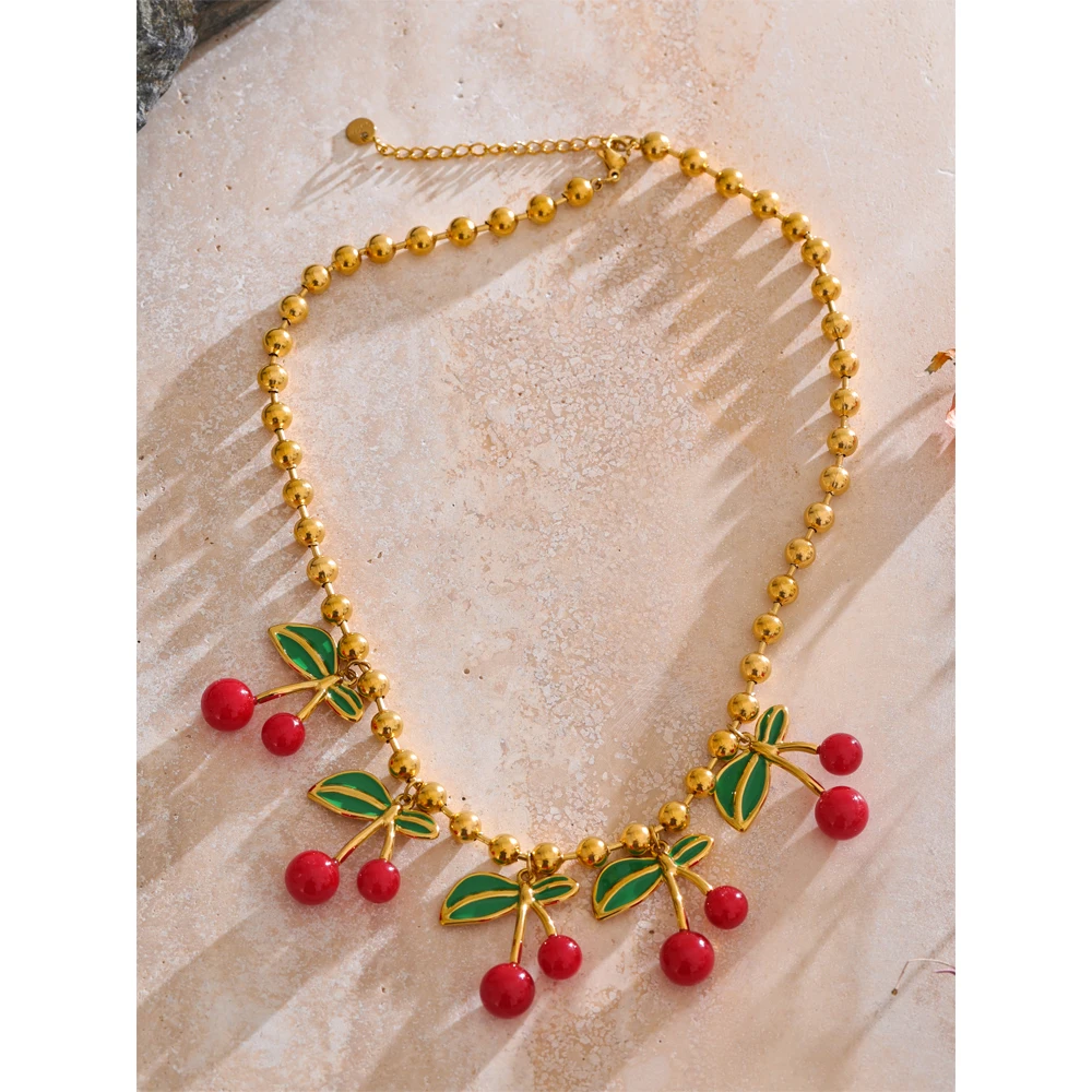 Yhpup Necklace Stainless Steel Chain Waterproof