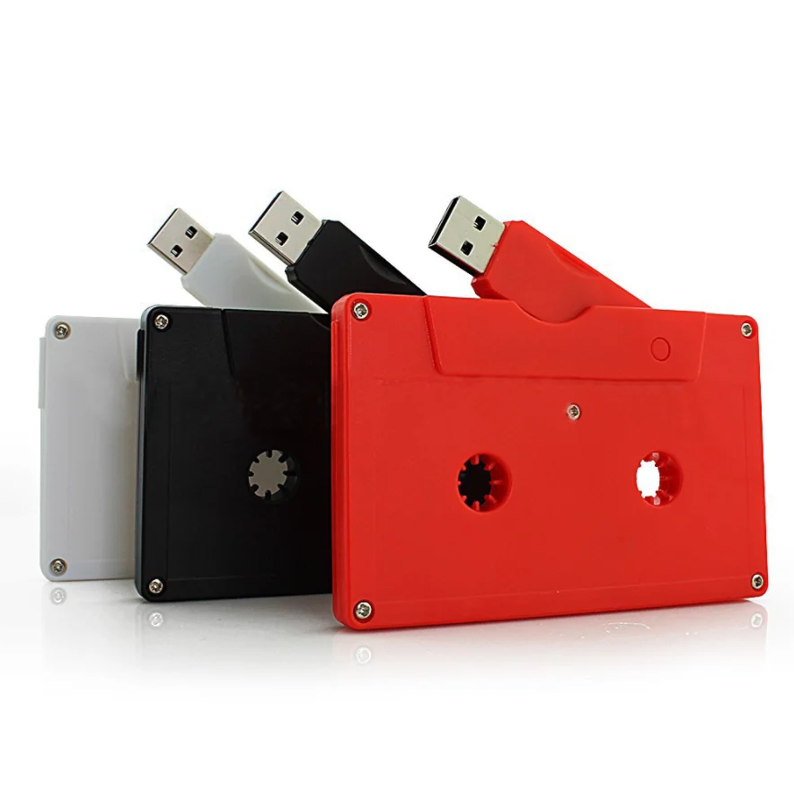 Livre Personalizado Estúdio Logotipo Retro Áudio Fita Magnética Modelo Usb2.0 Flash Drive 4gb 8gb 16 32 64gb 128gb de Memória Vara 10 Peças Lote - Imagem 5