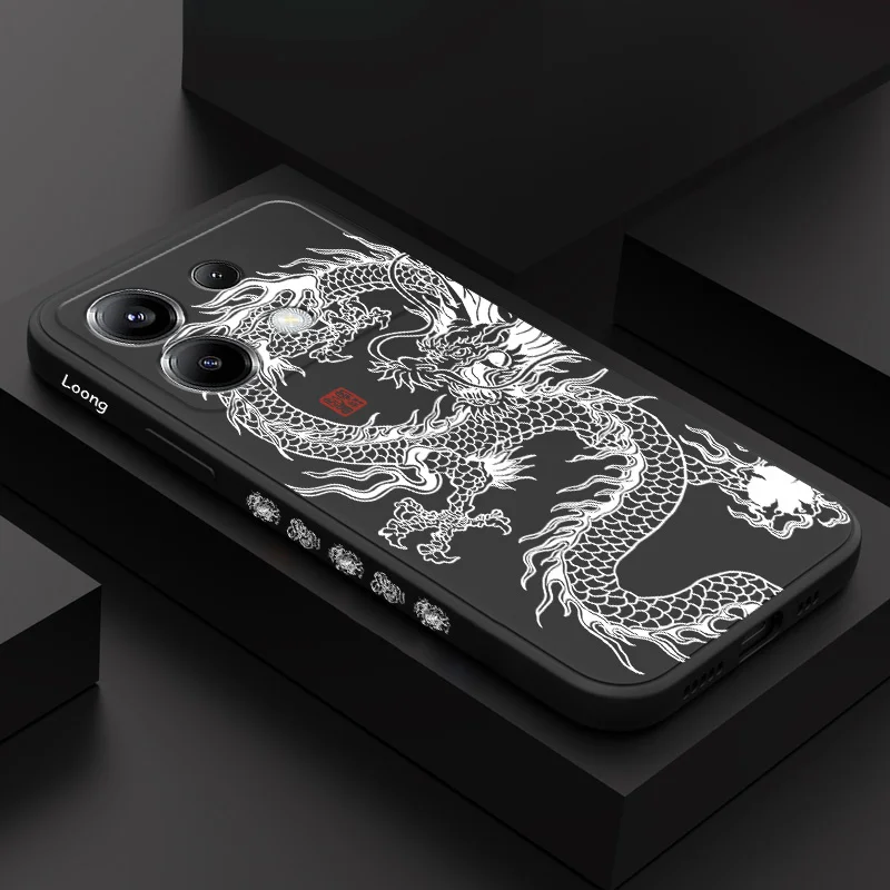 Dragon Wings Fly Silicone Phone Case - Stylish and Durable Protection