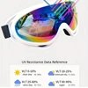 1pc Large Frame Polarized Ski Goggles For Men And Women, Windproof Snowproof UV Protection Anti-Fog Snowboard Goggles For Outdoo 4