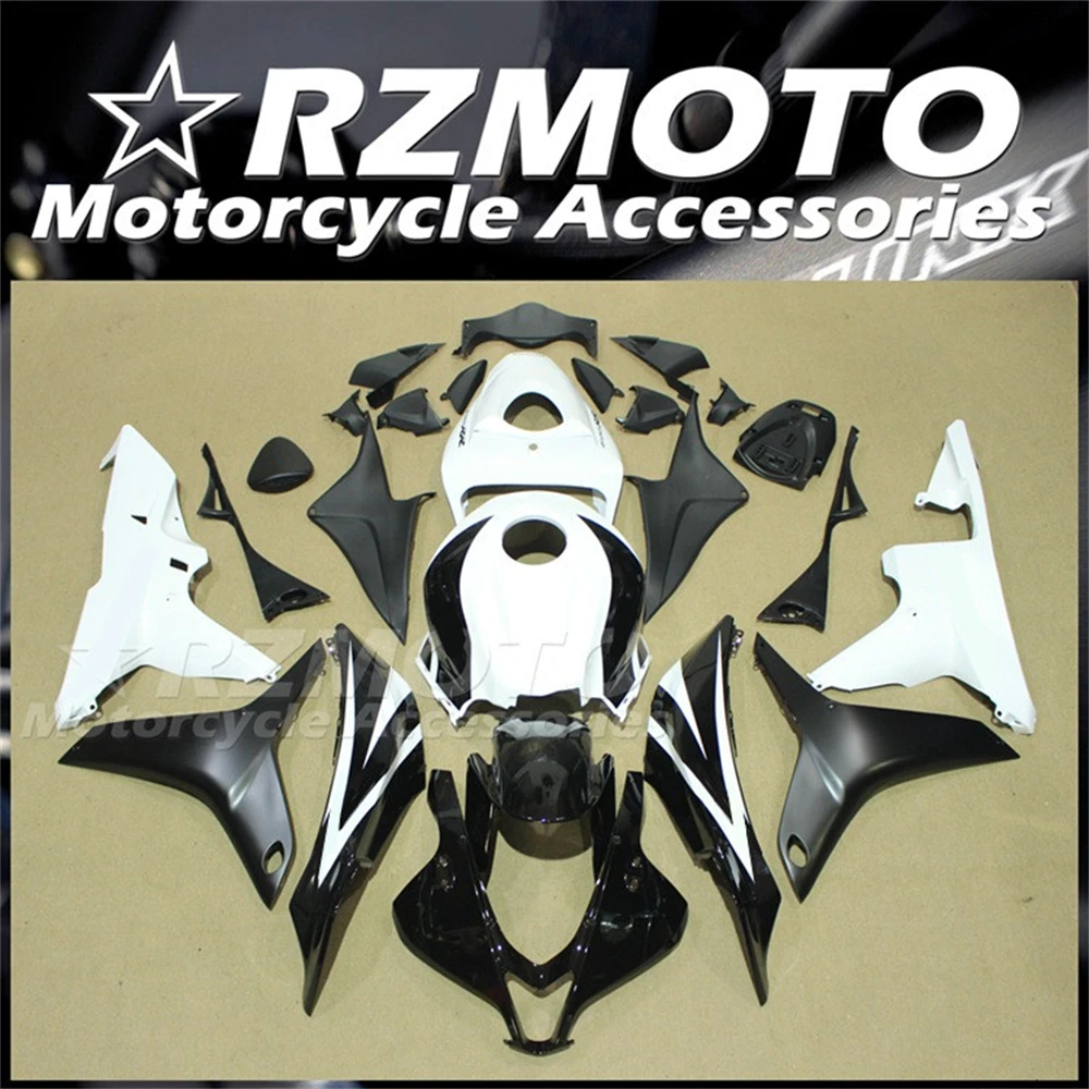 

Injection Mold New ABS Whole Fairings Kit Fit for HONDA CBR600RR F5 2007 2008 07 08 Bodywork Set Black white