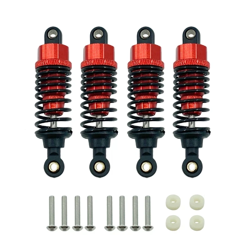 4PcsAluminumAlloyShockAbsorbersDamperSetforTamiyaTT01TT01TT