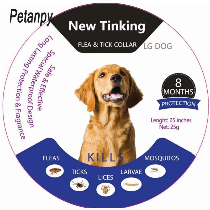 Summer Antiinsect Cat Dog Collar Anti Flea Mosquitoes Ticks Waterproof