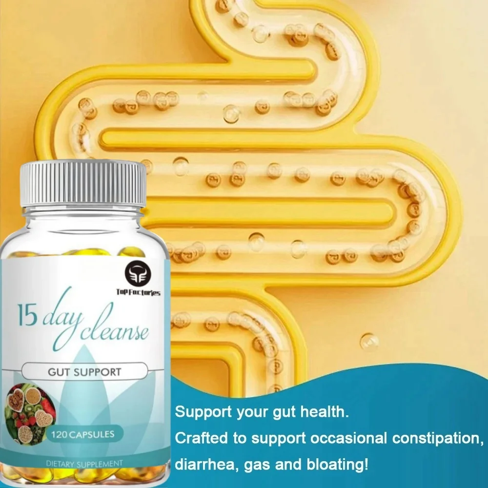 Top Factories Digestive Detoxification Dietary Supplement Colon Cleansing-Balancing Intestinal Organisms and Plants