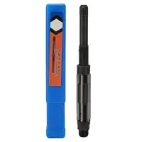 Adjustable 6-Flute Reamer Set - 64mm Length, 9SiCr, 19-21mm Adjustable Range Hand Chuck Tool 1