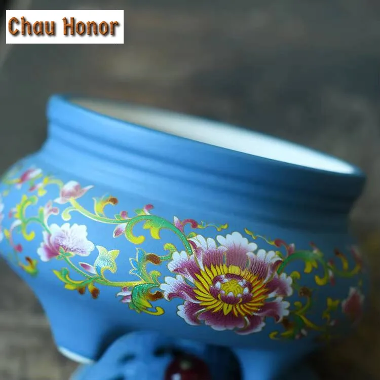 Creative Lotus Flower Incense Holder Zen Garden Scented Aromatic Aromatherapy Furnace Candles Tea Items Accessories Decoration