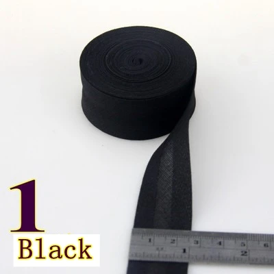 Premium Cotton Bias Tape - Folded and Ironed for Crafts, Sewing, and Quilting - Multiple Lengths Available
