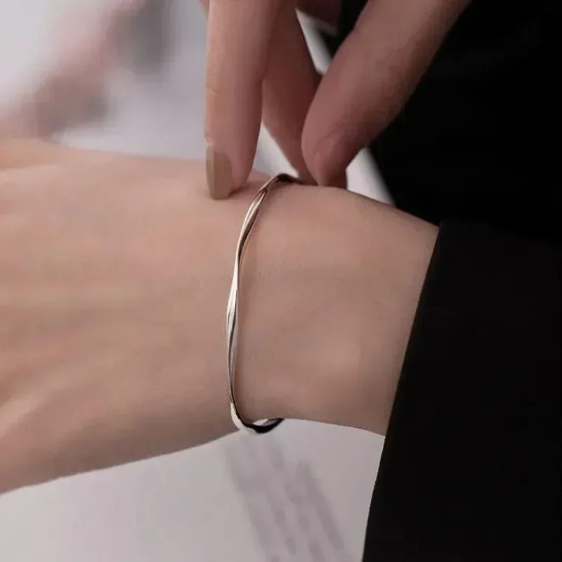 2/4pc Twist Bracelet Women Jewelry metal bracelet