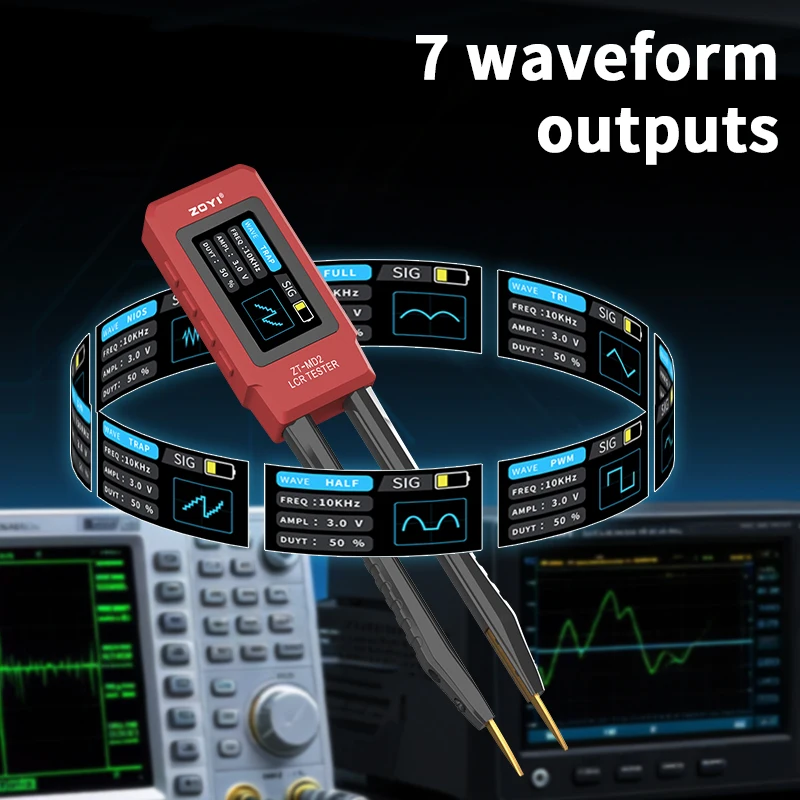 Zoyi ZT-MD2 High-Precision Handheld Tweezer Bridge Smart Auto