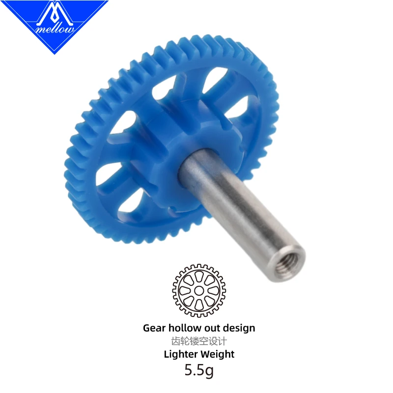 Engrenagem Cnc Crg de Alta Precisão Suave para Ddg Voron Cw1 Cw2 Hextruudort Sherpa Mini Micro Extrusora Controle e Desempenho Ótimos - Imagem 5