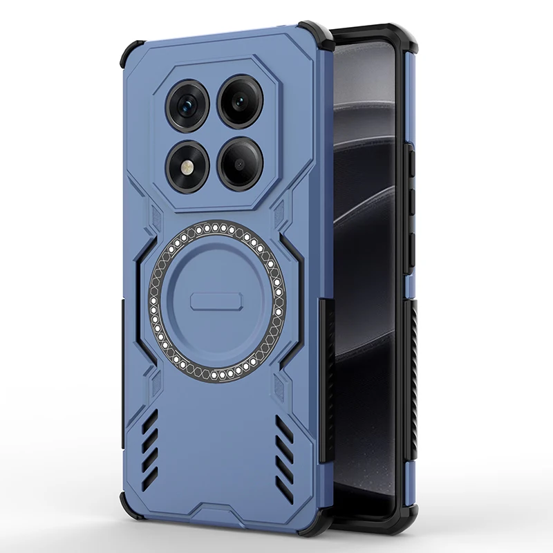 Magnetic Armor Case with Strong Magnet & Heat Dissipation - Anti-fall Protection Cover