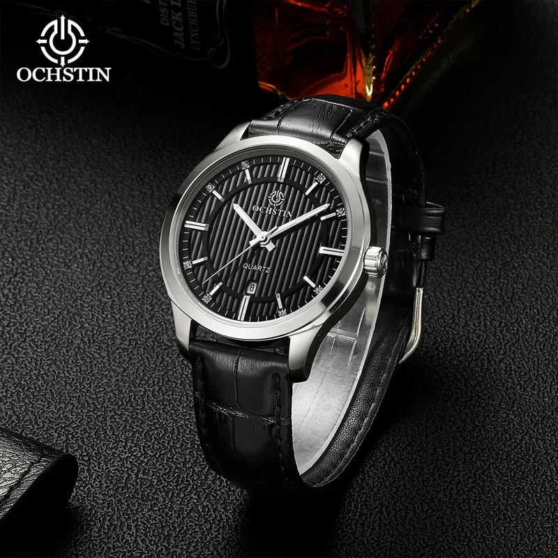 

OCHSTIN2024 New Simple and Comfortable Originale Original Collection Multifunction Quartz Movement Watch Men's Quartz Watches