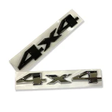 

Car Accessories Sticker Styling 3D Chrome Black Auto Car Trunk Racing Sport 4x4 Logo Emblem Badge Decal Car Sticker Decoration