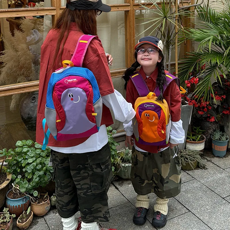Zaino alla Moda con Abbinamento di Colori, Leggero, Unisex, per Escursioni e Viaggi, Grande Capacità, Borsa Scolastica per Studenti - immagine 4