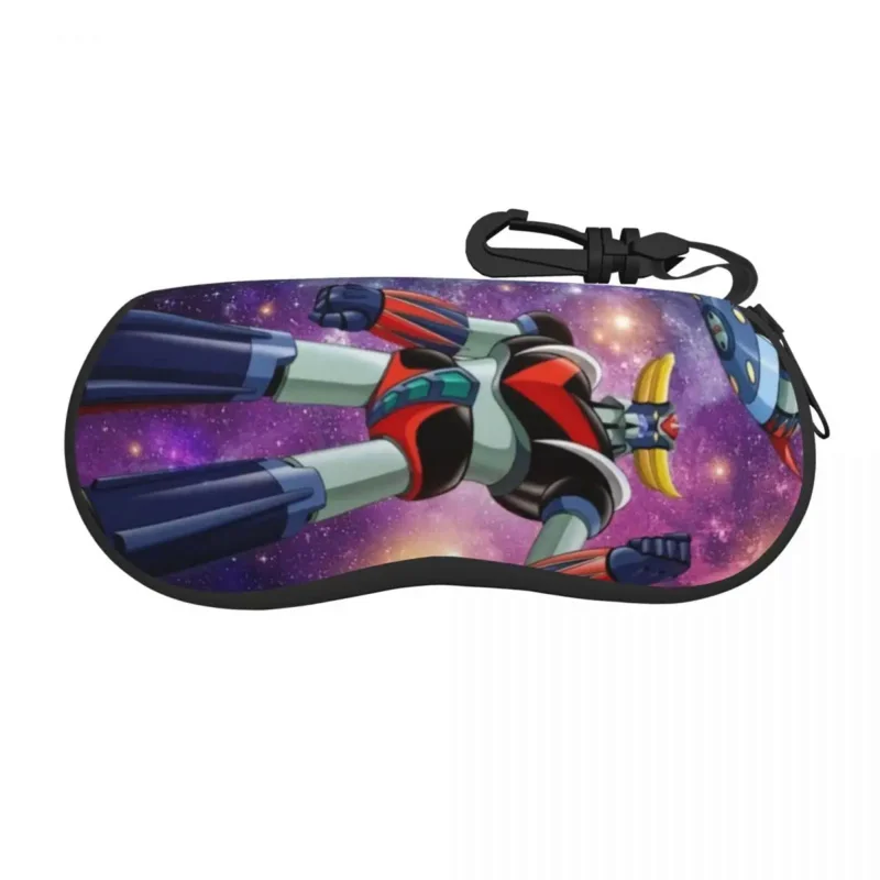 

Anime UFO Robot Grendizer Eyeglass Glasses Case Men Women Soft Goldrake Mazinger Z Sunglasses Protective Pouch