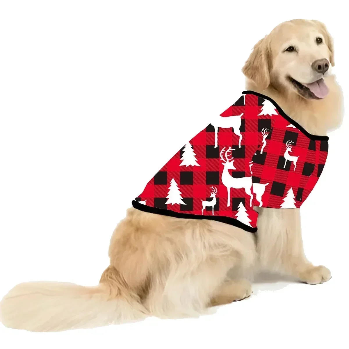 New Family Christmas Pajamas Set Cartoon Print Women Men Boys Girls Dogs Matching Outfits Soft Warm Sleepwear Xmas Look Pjs