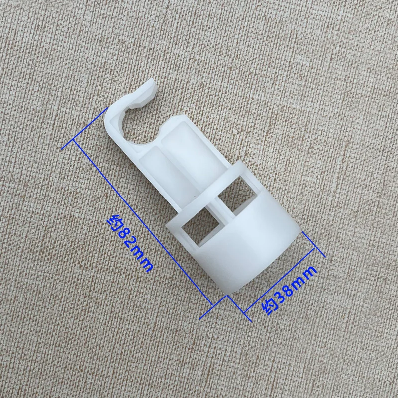 Toilet Water Tank Inlet Valve Plastic Clip Seat Toilet Water Injection Valve White Snap Fitting