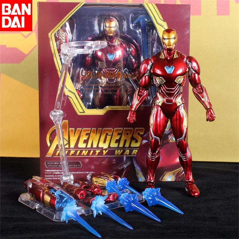 

Фигурки героев Марвел «Железный человек» Mk50, Мстители, война бесконечности, Bjd, игрушки, Подвижные модели ручной работы, украшения без поддержки, игрушка для мальчиков