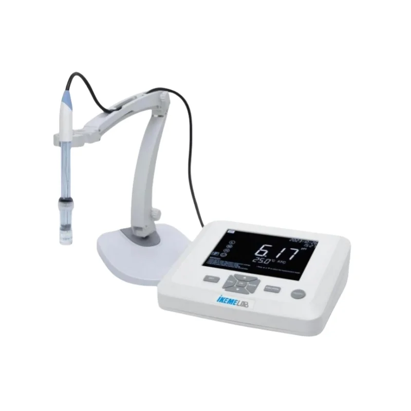 IKEME 다기능 수질 분석기, EC, DO, PC, CD, PD, PCD, 데스크탑 PH 계량기, 용존 산소 계량기 전도도 계량기