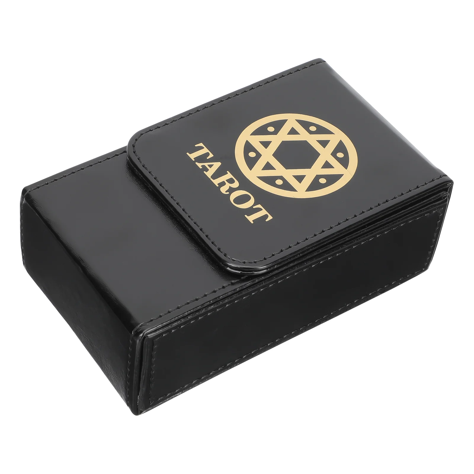 

Чехол-коробка Tarot, органайзер для хранения карт, органайзер, товары для Wiccan, контейнер для игр, кожаный чехол для инструментов, чехол для Покера из искусственной кожи