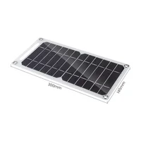 Panneau Solaire Portable USB Étanche pour Randonnée et Camping (1-14 pièces) – Batterie Externe pour Téléphone Mobile 5