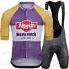 2025 Alpecin Deceuninck Cycling Jersey Set World Champion Mathieu van der Poel Cycling Clothing Men Road bike Shirt Bib Shorts 5