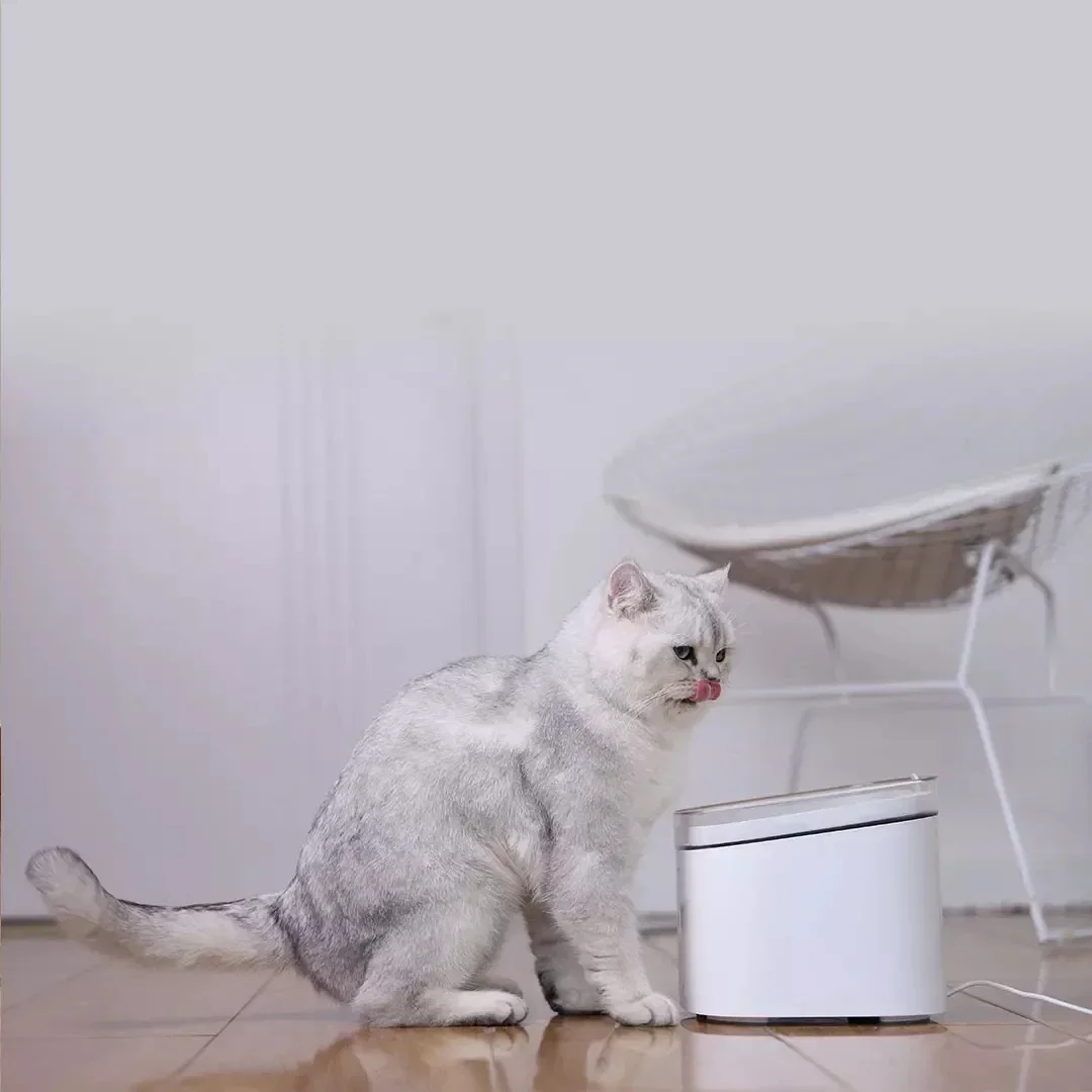 Mijia Xiaomi Smart Automatic Pets Water Drinking Dispenser Fountain Dog Cat Pet Mute Drink Feeder Bowl per Mijia Mijia APP