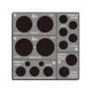 Military Model Modification Tool German Tiger Tank Bearing Wheel Spray Plate Leak 1/32 1/35 5