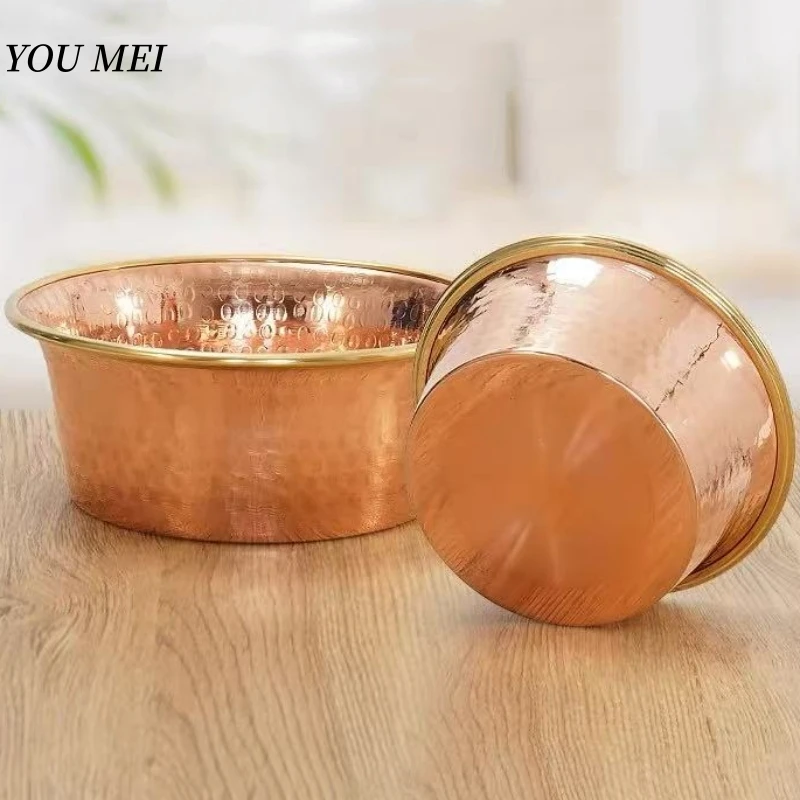Hammered Copper Offering Bowl 1