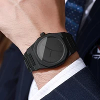 2PCS Fashion Men Quartz Watches Set Casual Plastic Band Man Sports Wristwatch Reloj Hombre（Without Box） 3