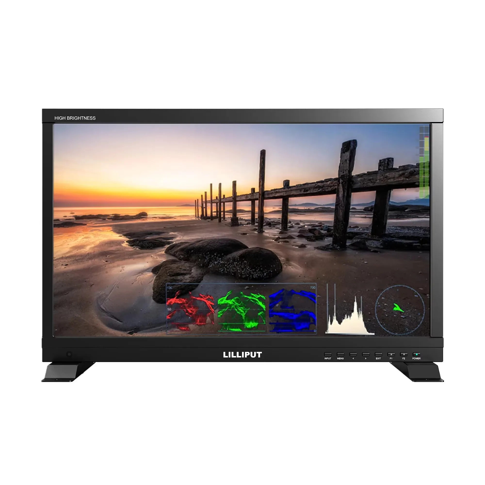 LILLIPUT PVM220S-E PVM220S-H Monitor 21.5 inch 3G-SDI HDMI-compatible 1080p60 3D-LUT Live Stream & Recording Monitor 1920x1080