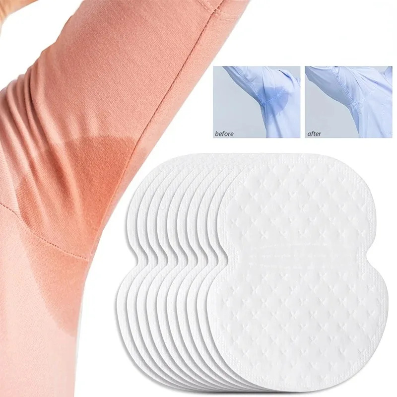 

50pcs/set Underarm Pads Dress Clothing Perspiration Deodorant Pads Armpit Care Sweat Absorbent Pads Deodorant for Women Men
