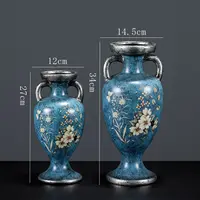 Jingdezhen Ceramic Vase Vintage Chinese Traditional Vases Home Decoration Animal Vase Fine Smooth Surface Furnishing Articles 1