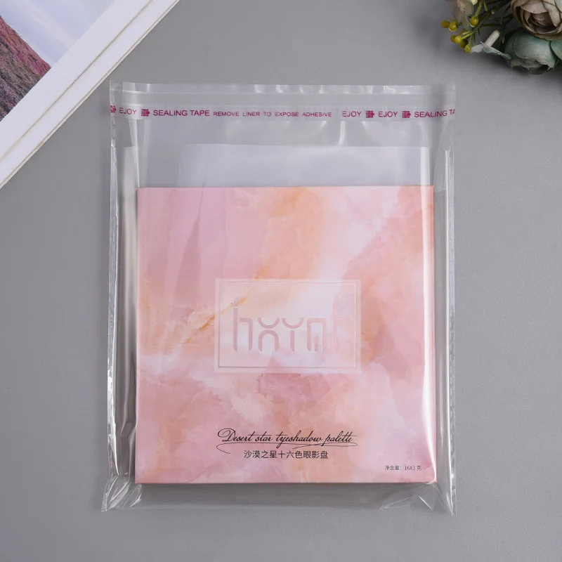 100Pcs 3 x 12 Lange Zelfklevende Cello Zakken Crystal Sealed Clear Bag Lange Hersluitbare Cellofaan Zakken 1 Mil voor Bakkerij Koekjes Snoepjes Sieraden Ambachten