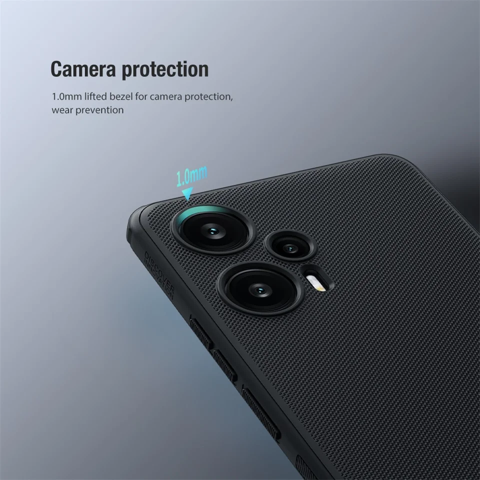 SEAHAI Cover per Xiaomi Poco F5 PRO 5G, Ultra Sottile Morbida Silicone