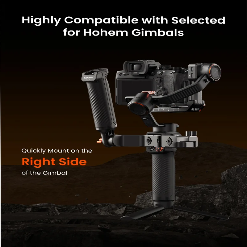 Camera Accessories Action Camera Accessories Handheld Gimbal Accessories L-Bracket Handle for hohem M6 M6kit MT2 MT2kit M7 Handle Grip Stabilizer Components