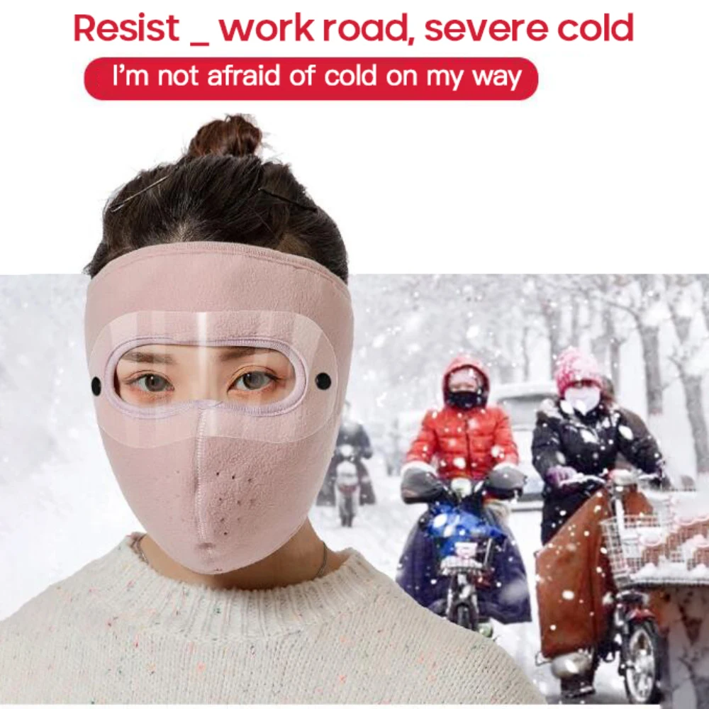 Keep Warm Cycling Riding Windproof Mask Outdoor Sports Ski Winter Climbing Windproof Mask Neck Anti-wind Face Cover Masks 2