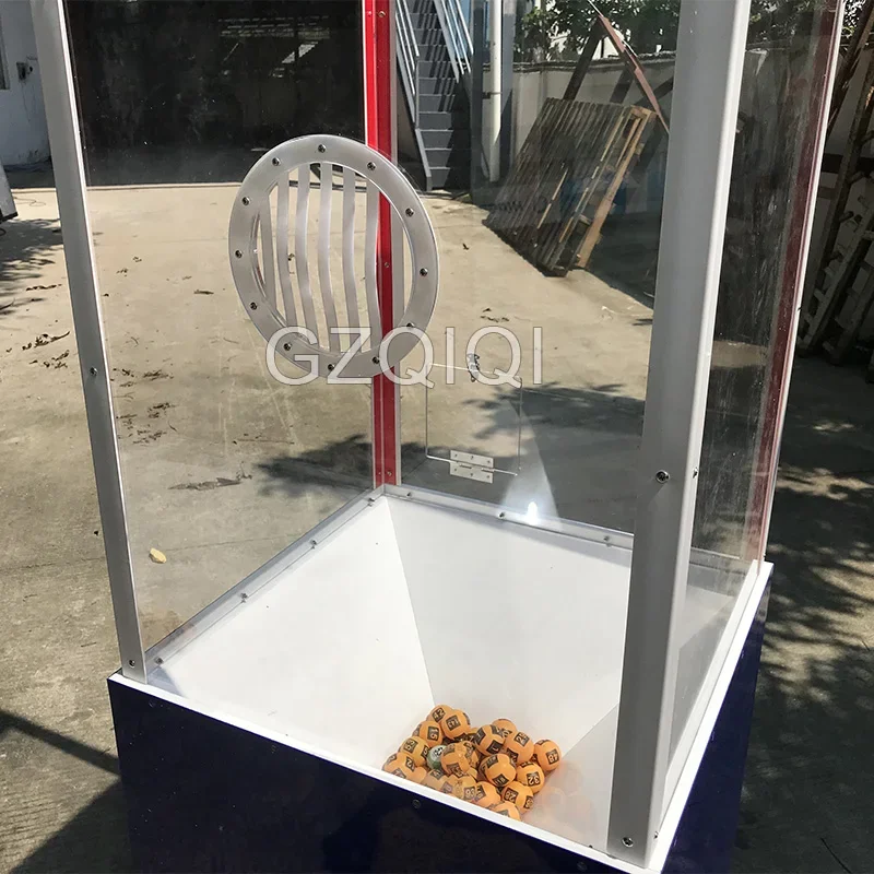 Fully automatic air blowing money grabbing machine, ball catching machine, air blowing
