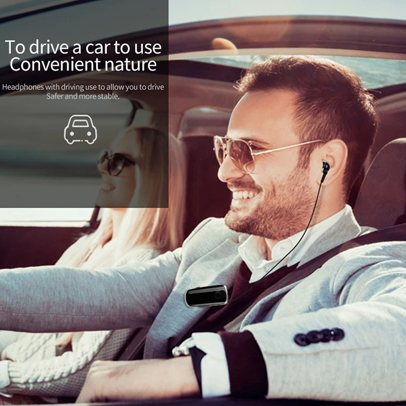Orelha Compatível com Bluetooth Em-lotus com Fio Fone de Ouvido sem Fio Fones de Ouvido Mãos Livres Fones de Ouvido - Image 3