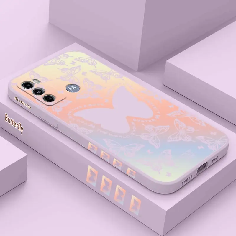 Butterfly Dazzle Silicone Phone Case Cover